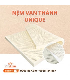 Nệm Cao Su UNIQUE Vạn Thành