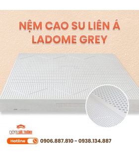 Nệm Cao Su Thiên Nhiên Than Hoạt Tính LIÊN Á -  LA DOME GREY
