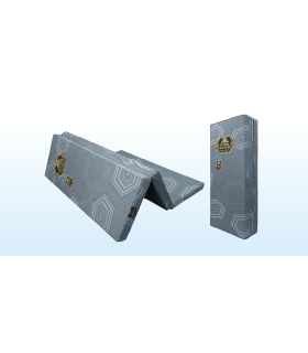 Nệm Cao Su Bông Kim Cương  - Gấp 3 Eufiber Advanced